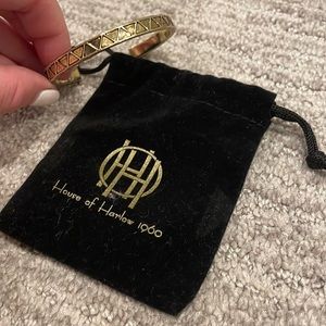 House of Harlow Gold Bangle